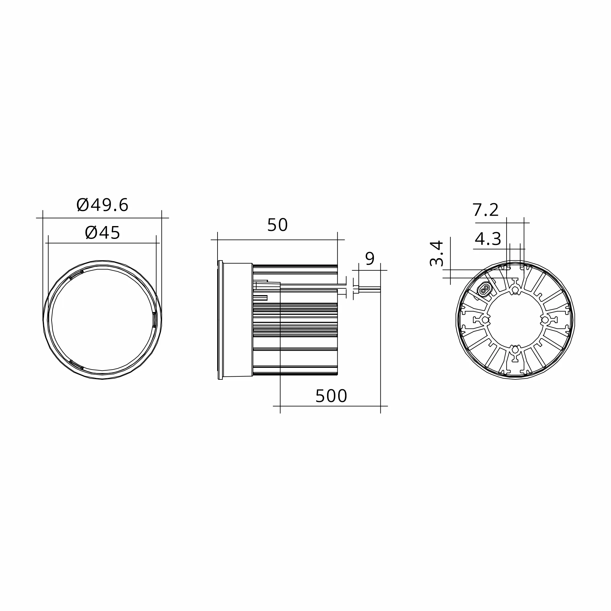SLA DC G3 12W Components Tridonic LED Light Engines